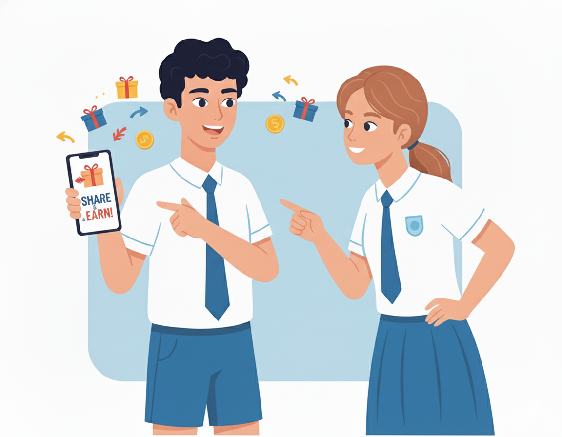 Students studying together using Brainstorm mobile apps